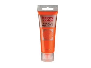 FARBA AKRYLOWA 75 ML POMARAŃCZOWY-4  HAPPY COLOR