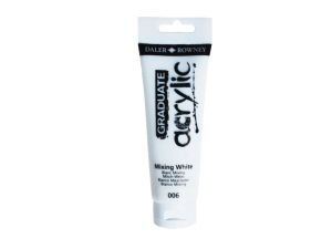 FARBA AKRYLOWA GRADUATE 120 ML 006 MIXING WHITE