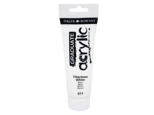 FARBA AKRYLOWA GRADUATE 120 ML 011 WHITE