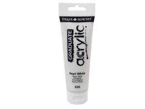 FARBA AKRYLOWA GRADUATE 120 ML 020 PEARL WHITE