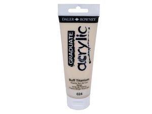 FARBA AKRYLOWA GRADUATE 120 ML 024 BUFF TITANIUM