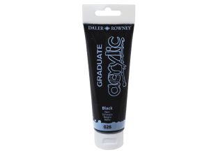 FARBA AKRYLOWA GRADUATE 120 ML 026 BLACK
