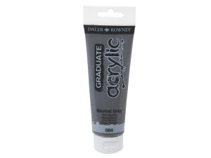 FARBA AKRYLOWA GRADUATE 120 ML 084 NEUTRAL GREY