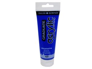 FARBA AKRYLOWA GRADUATE 120 ML 123 ULTRAMARINE