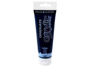 FARBA AKRYLOWA GRADUATE 120 ML 127 INDIGO
