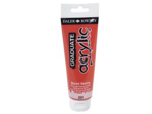 FARBA AKRYLOWA GRADUATE 120 ML 201 BURNT SIENNA