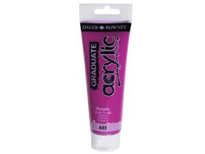 FARBA AKRYLOWA GRADUATE 120 ML 433 PURPLE