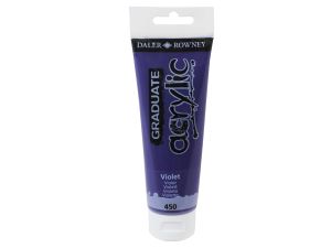 FARBA AKRYLOWA GRADUATE 120 ML 450 VIOLET