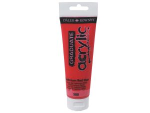 FARBA AKRYLOWA GRADUATE 120 ML 500 CADMIUM RED HUE