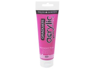 FARBA AKRYLOWA GRADUATE 120 ML 537 PERMANENT ROSE