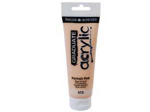 FARBA AKRYLOWA GRADUATE 120 ML 573 PORTRAIT PINK