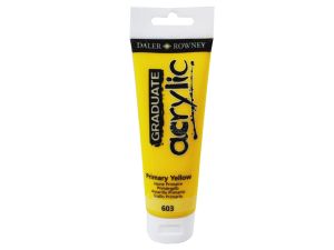 FARBA AKRYLOWA GRADUATE 120 ML 603 PRIMARY YELLOW