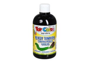 FARBA TOY COLOR TEMPERA 500ML CZARNA 551/24