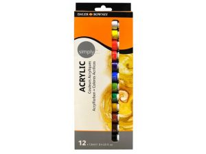 FARBY AKRYLOWE SIMPLY  KPL 12X12ML