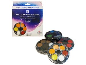 FARBY AKWARELOWE BRILLANT 24 KOL 174507/2