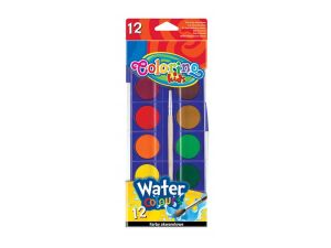 FARBY AKWARELOWE KIDS COLORINO DUŻA PASTYLKA 12 K