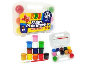 FARBY PLAKATOWE 12/20ML WALIZKA ASTRA