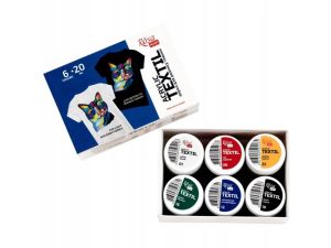 FARBY TO TKANIN ROSA TALENT 6 KOL X 20ML 