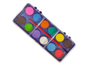 FARBY WODNE 12 KOL. KASETA W ETUI FABER