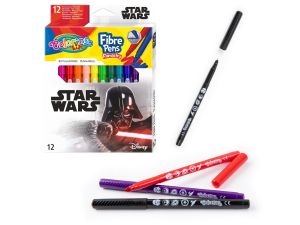FLAMASTRY 12 KOL. STAR WARS COLORINO