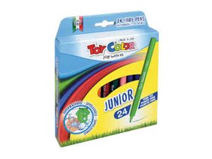 FLAMASTRY JUNIOR 24 KOL. TOY