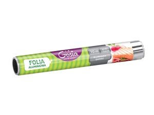 FOLIA ALUMINIOWA 10M ROLKA GOSIA