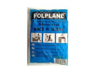 FOLIA MALARSKA GRUBA LDPE 4X5M 