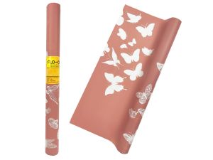 FOLIA MOTYLE 50CMX8M CEGLASTA FLO-ART