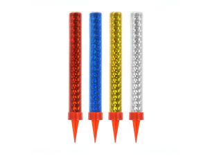 FONTANNY PARTY HOLOGRAFICZNE 12CM/ 4SZT GODAN