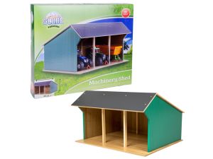 GARAŻ NA 3 DUŻE TRAKTORY 45X38X27CM 1:32 5153 HIPO