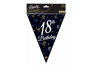 GIRLANDA PAPIEROWA B&C Z FLAGAMI 18 28X270CM GODAN