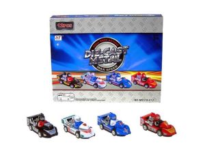 GOKART 9 CM 4 KOLORY NAPĘD M8518-012