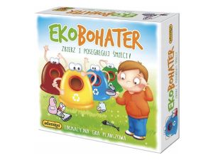 GRA EDUKACYJNA PLANSZOWA EKOBOHATER ADAMIGO 