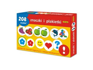 GRA EDUKACYJNA ZNACZKI I PLAKIETKI ADAMIGO