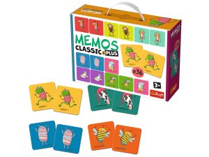 GRA MEMOS CLASSIC & PLUS RUCH I DŹWIĘK 02271 TREFL