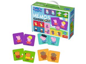 GRA MEMOS CLASSIC & PLUS ŚWINKA PEPPA 02270 TREFL