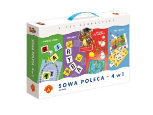 GRA SOWA MĄDRA GŁOWA POLECA 4W1 ZESTAW C