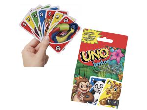GRA TOWARZYSKA KARTY UNO JUNIOR MATTEL GKF04