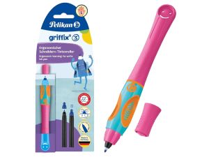 GRIFFIX PIÓRO KULKOWE LOVELY PINK BL L