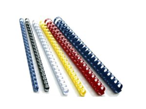 GRZBIET PLASTIKOWY 8MM CZERWONE A'100 OPUS 