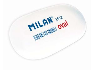 GUMA SYNTETYCZNA OWALNA BIAŁA 1012 MILAN 