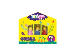 GUMKA ZWIERZĄTKA 3 SZT. SSC004 STRIGO