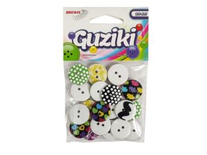 GUZIKI GU10 KOLOROWE WZORY BREWIS