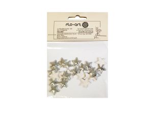 GWIAZDKI METALICZNE 1,8CM FLO-ART
