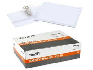 IDENTYFIKATOR YANDA ND 50 A'50SZT. 90*55MM