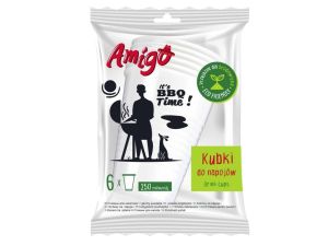 JEDNORAZOWE KUBKI PAPIEROWE ECO A'6 AMIGO