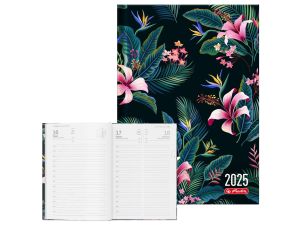 KALENDARZ A5 DZIENNY HIBISKUS HERLITZ