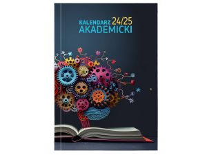 KALENDARZ AKADEMICKI A5 TYG PCV BEZBARWNY IDEA
