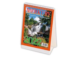 KALENDARZ BIURKOWY MERKURY TELEGRAPH 
