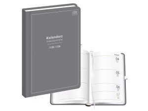 KALENDARZ NAUCZYCIELA A5 192 GREY INTERDRUK